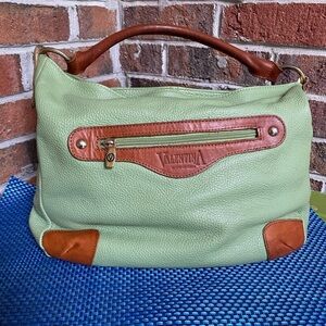 Valentina Bag Purse Top Handle satchel style Made in Italy